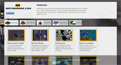 Desktop Screenshot of batmanigre.com